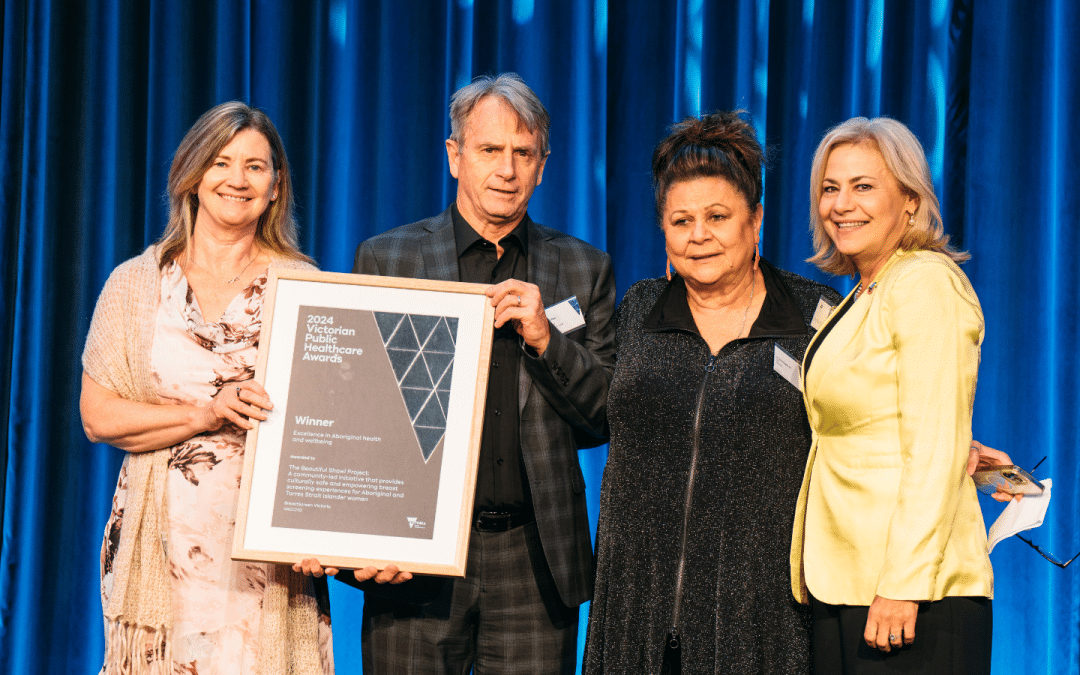 The Beautiful Shawl Project Wins Victorian Public Healthcare Award